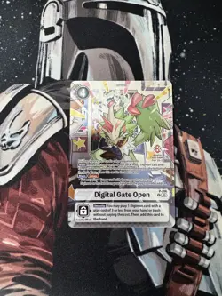 Digimon Card Game Digital Gate Open Bandai Fest 25 Exclusive Promo New P-206 - Image 1