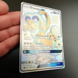 Drampa GX SV80/SV94 Hidden Fates Holo Full Art Pokemon Card - Image 4