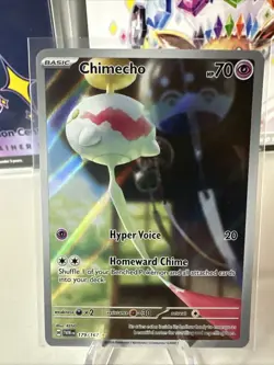Pokemon Card TCG - Chimecho 179/167 Illustration Rare Twilight Masquerade NM - Image 1
