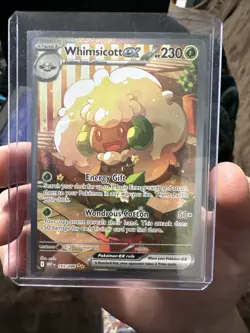 Pokemon TCG Whimsicott EX Holo Card 165/086 White Flare - Image 2