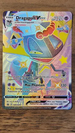 Dragapult VMAX SWSH097 NM Jumbo 2021 Pokemon Shining Fates Promo Card - Image 1