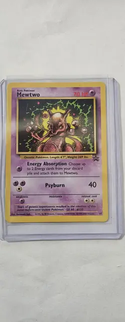 Mewtwo Black Star Promo #14 Pokemon Card - Image 1