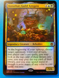 MTG 1x FOIL Xanathar, Guild Kingpin 239 Adventures in the Forgotten Magic x1 NM - Image 1