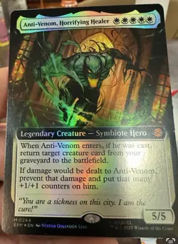 Anti-Venom, Horrifying Healer (Extended Art) Marvel's Spider-Man Foil - Image 1