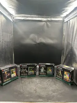 Magic MTG Universes Beyond Lord of the Rings LOTR Complete Set 4 Commander Decks - Image 1