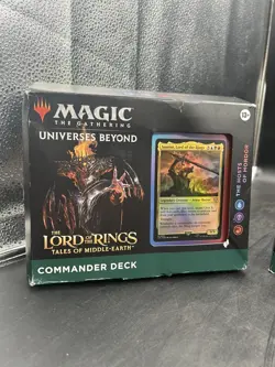 Magic MTG Universes Beyond Lord of the Rings LOTR Complete Set 4 Commander Decks - Image 2