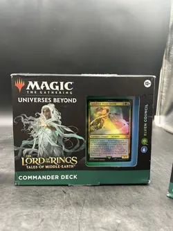 Magic MTG Universes Beyond Lord of the Rings LOTR Complete Set 4 Commander Decks - Image 4
