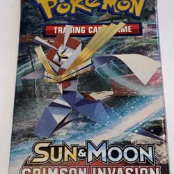🔥Pokemon Sun and Moon-Crimson Invasion Booster Pack 🔥 820650802492 - Image 2
