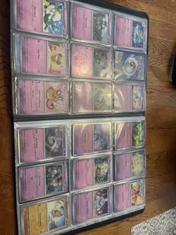 Pokemon TCG Paldean Fates Binder Lot Including Mew EX SIR 232/93 - Image 5