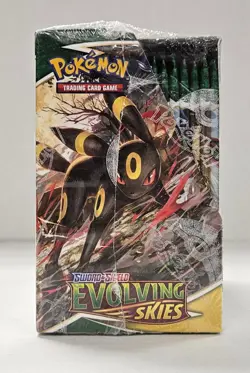 **Sealed Dinged Evolving Skies Booster Box SWSH07** Pokemon -Kid Icarus- - Image 4