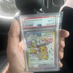 2024 Pokemon SSp En Pikachu Ex Ultra Rare Psa 10 - Image 1