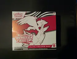 Pokemon Scarlet & Violet White Flare Elite Trainer Box ETB FACTORY SEALED NEW - Image 1