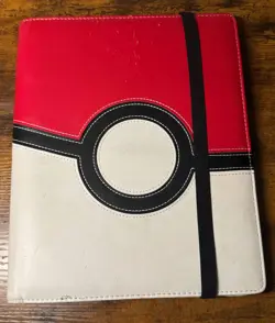 Ultra Pro 9-Pocket Pokemon Poke Ball Pro Binder - USED w/Wear - Image 1
