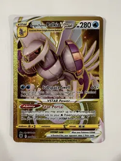 Origin Forme Palkia VSTAR 208 Astral Radiance Secret Rare Pokemon TCG - NM - Image 1