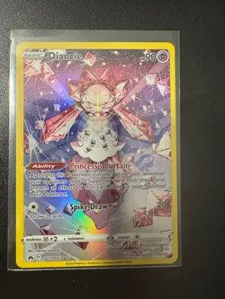Sword & Shield Crown Zenith Galarian Gallery Diancie Pokemon GG13/GG70 Holo Rare - Image 1