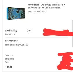 PRESALE Pokemon TCG Phantasmal Flames Mega Charizard X EX UPC CONFIRMED 11/14 - Image 2