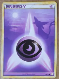 Psychic Energy Espeon 119/123 Common Non-Holo HeartGold & SoulSilver Pokemon LP - Image 1
