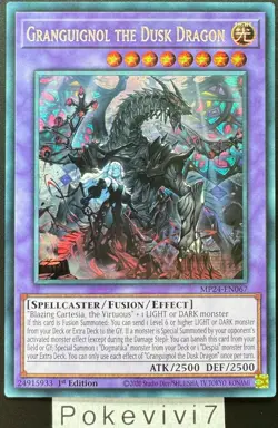 Carte YU-GI-OH! GRANGUIGNOL THE DUSK DRAGON MP24-EN067 Secret Rare NEUF - Image 1