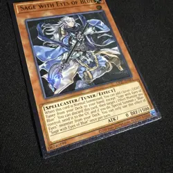 Sage With Eyes Of Blue-Ultimate Rare- OP27-EN001-Yugioh! - Image 2
