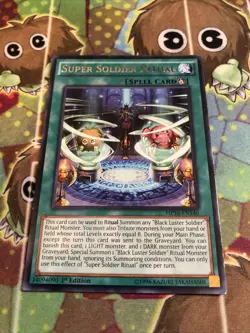 1x (LP) Super Soldier Ritual - MP16-EN146 - Rare - 1st Edition YuGiOh - Image 1