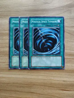 Yu-Gi-Oh! - Mystical Space Typhoon 3X - Full Playset - Image 1