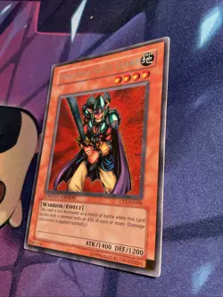 Yugioh - Obnoxious Celtic Guard CT1-EN006 Secret Rare (2004 Collector's Tin) MP - Image 3