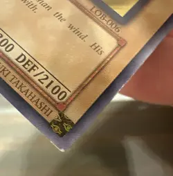 Gaia The Fierce Knight LOB-006 Legend of Blue Eyes White Dragon-1st Edition LP - Image 5