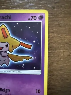 Pokemon Shining Jirachi 42/73 Holo Rare Card Shining Legends Near Mint - Image 3