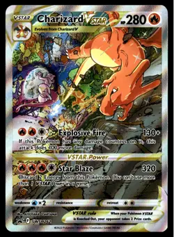 ✅ Charizard VSTAR SWSH262 SWSH: Sword & Shield Promo Card Holo ✅ INVEST ✅ 1AV ✅ - Image 1