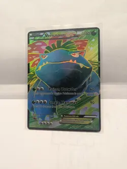 Pokemon TCG Venusaur EX 141/146 XY Base Set Full Art Ultra Rare Holo Card 2014 - Image 1