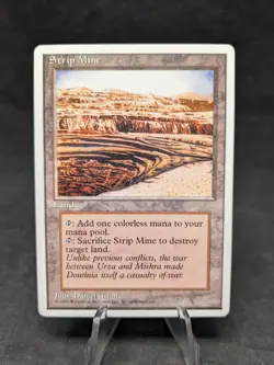 Strip Mine - MTG - Fourth Edition: Alternate - MP - Image 1