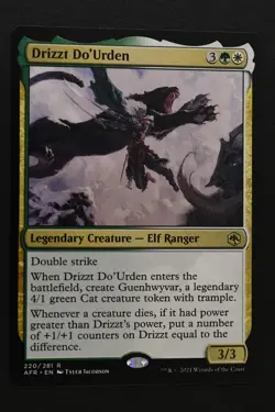 Magic: The Gathering: Drizzt Do'Urden - AFR - NM - Unplayed - MTG - Image 1
