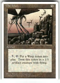 Magic: The Gathering Artifact The Hive Rare Regular MTG 4th Edition - Image 1