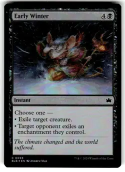 Bloomburrow Magic: The Gathering Early Winter FOIL MTG - Image 1