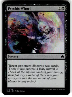 Psychic Whorl Bloomburrow Foil MTG - Image 1