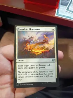 MTG Swords to Plowshares #0045 Uncommon Commander: Edge of Eternities (EOC) - Image 1