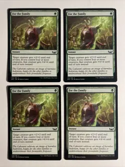 4x Mtg Streets Of New Capenna For The Family NM/M Magic The Gathering - Image 1