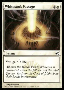 Whitesun's Passage Scars of Mirrodin MTG Magic the Gathering card - Image 1