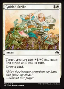 Guided Strike -Foil Near Mint MTG Iconic Masters - Image 1