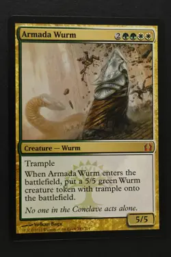 Magic: The Gathering: Armada Wurm - RTR - NM - Unplayed - MTG - Image 1