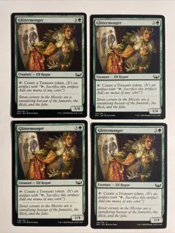 4x Mtg Streets Of New Capenna Glittermonger NM/M Magic The Gathering - Image 1