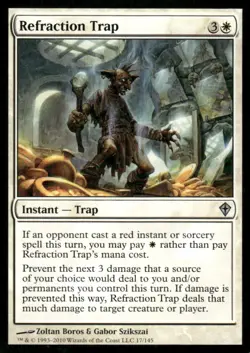 Refraction Trap Worldwake MTG Magic the Gathering card - Image 1