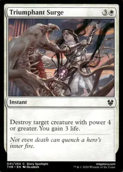 Triumphant Surge 041/254 Theros Beyond Death MTG Magic the Gathering card - Image 1