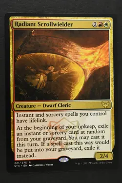 Magic: The Gathering: Radiant Scrollwielder - STX - NM - Unplayed - MTG - Image 1