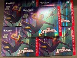5 Boxes Of MTG MARVEL SPIDER-MAN Collector Booster - Image 1