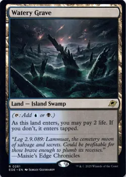 Watery Grave Edge of Eternities - Magic MTG NM - Image 1
