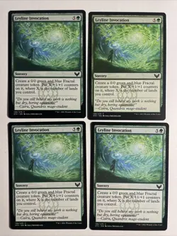4x Mtg Strixhaven Leyline Invocation NM/M Magic The Gathering - Image 1