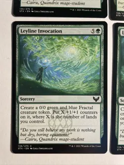4x Mtg Strixhaven Leyline Invocation NM/M Magic The Gathering - Image 2