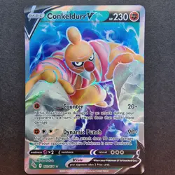 Conkeldurr V 073/078 - SWSH: Pokemon GO Ultra Rare - English TCG Card - Image 1