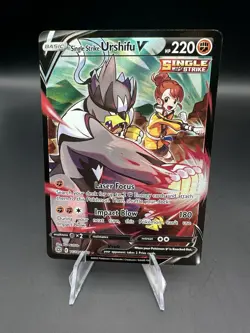 2022 Pokemon Brilliant Stars Single Strike Urshifu V Trainer Gallery #TG18/TG30 - Image 1